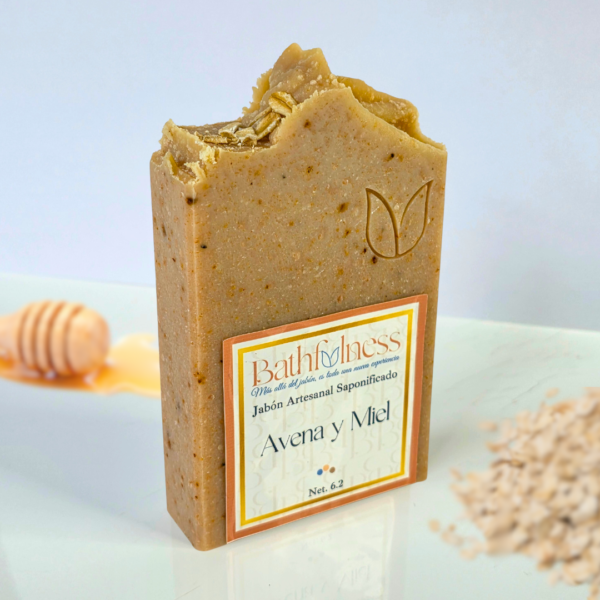 Jabón de Avena y Miel enriquesido con propolio