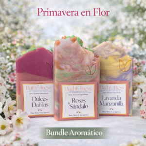 Set Primavera en Flor – 3 Jabones Artesanales