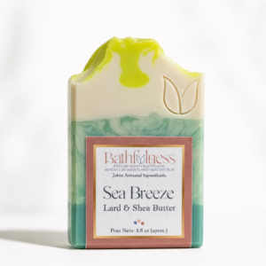 Sea Breeze • Lard & Shea Butter Soap Bar